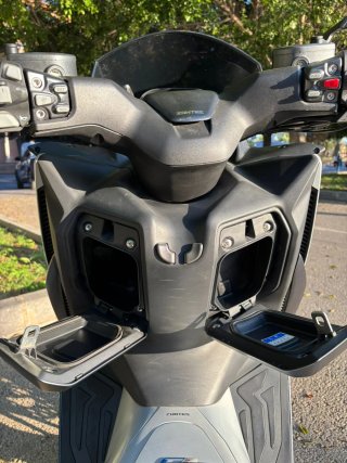 Zontes M125 Maxi Scooter Plata/Azul