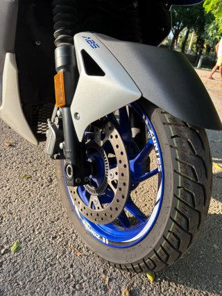 Zontes M125 Maxi Scooter Plata/Azul
