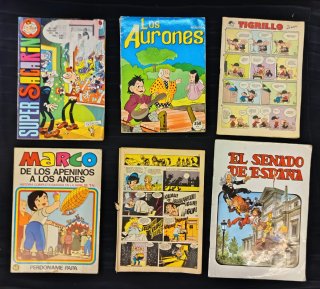 Lote Variado 24 Cómics y Tebeos Vintage