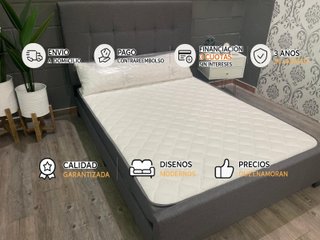 Cama de Matrimonio con Somier + Colchón