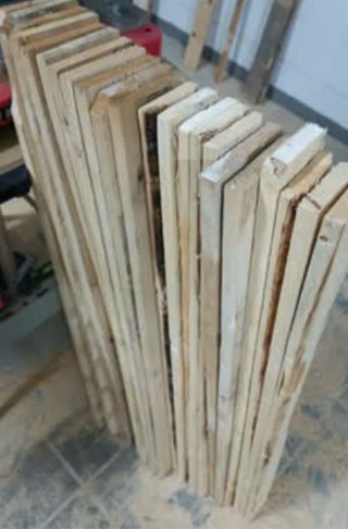 Tablas de palet 0.80m y 1.20m