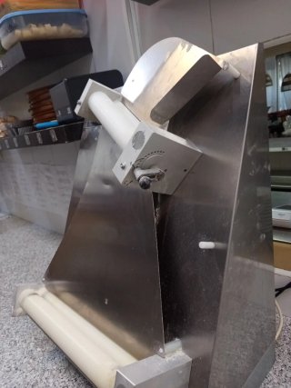 Laminadora de masa de pizza