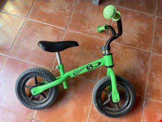 Bici de aprendizaje verde Chicco