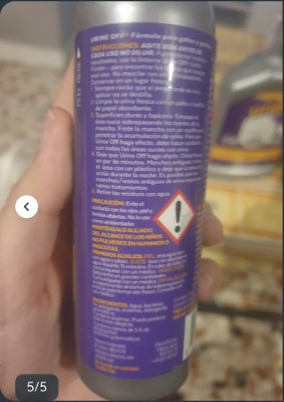 Urine Off Antiorines Gato 2x Spray + 5x Mini Spray
