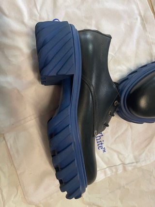 Scarpe Off-White Nere e Blu