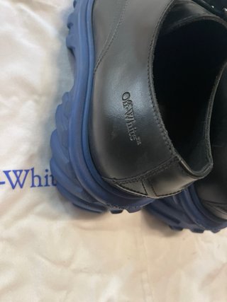 Scarpe Off-White Nere e Blu