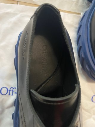 Scarpe Off-White Nere e Blu
