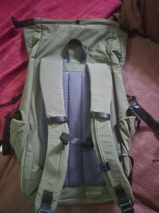 Mochila Scalpers Verde Militar (SIN UTILIZAR)