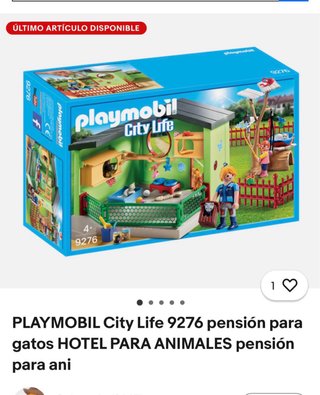 Playmobil Refugio/ pensión de Gatos
