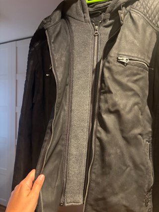 Chaqueta hombre Talla L Negra