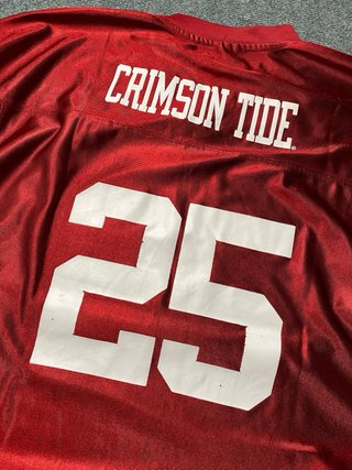 Camisa Alabama Crimson 25 Vintage XXL