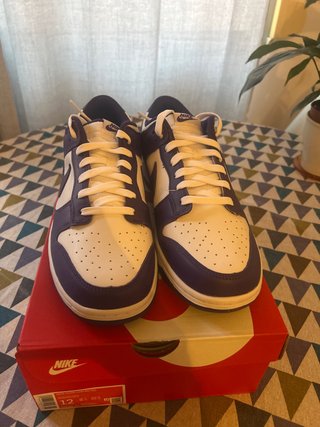 Nike Dunk Low Retro Púrpura Talla 46