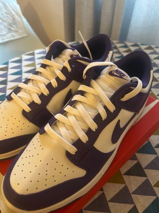 Nike Dunk Low Retro Púrpura Talla 46