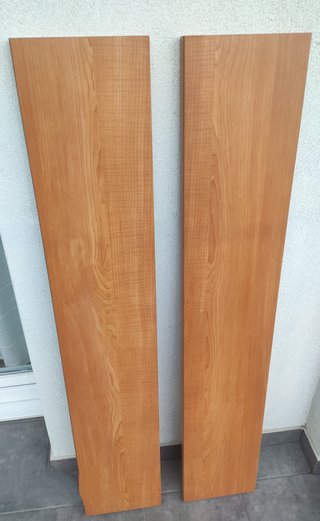 Estanterías de madera (2 unidades)