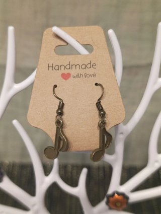 Pendientes árbol de la vida hechos a mano