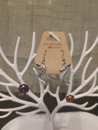 Pendientes árbol de la vida hechos a mano