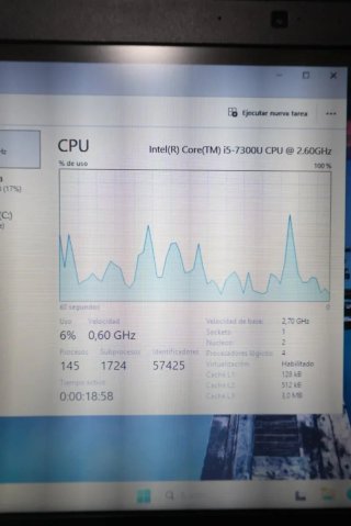 Ordenador Portátil DELL I5-7300U 16GB 512G SAMSUNG