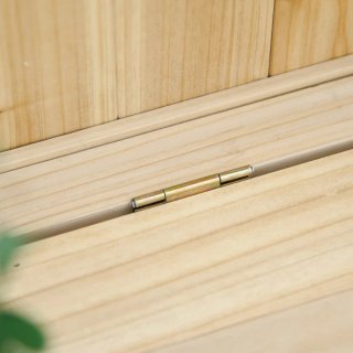 Banco de Jardín Baúl Almacenaje Madera