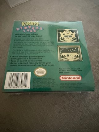 Kirby's Pinball Land 🇺🇸Game Boy Nintendo Sellado