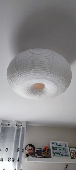 Lámpara de papel Ikea