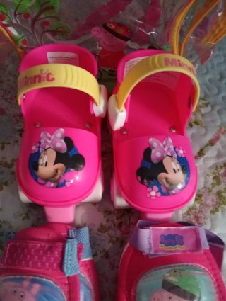 PATINES PEPPA PIGBOLSO TRANSPARENTE