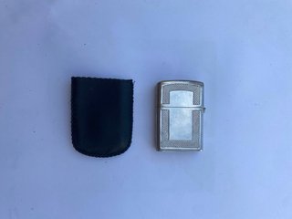 Accendino Tipo Zippo Atlético Madrid Vintage + Custodia