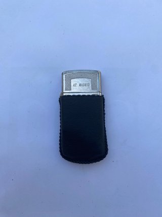 Accendino Tipo Zippo Atlético Madrid Vintage + Custodia