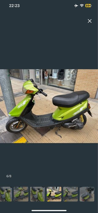Yamaha Jog 90 Scooter Verde