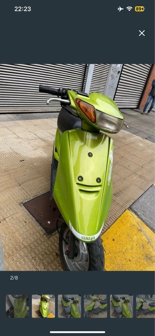 Yamaha Jog 90 Scooter Verde