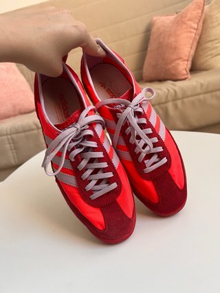 Zapatillas Adidas SL72 Rojas Mujer
