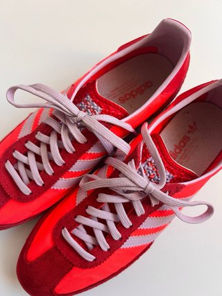 Zapatillas Adidas SL72 Rojas Mujer