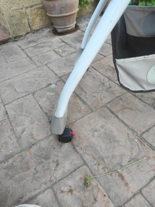 Trona Jane plegable con baandeja
