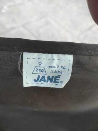 Trona Jane plegable con baandeja