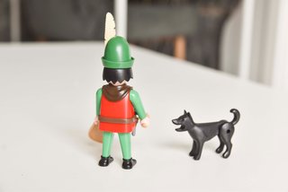 Playmobil Trovador Medieval con Rabel y Perro