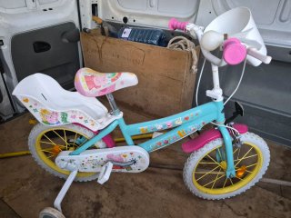 Bicicleta infantil Peppa Pig