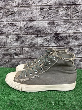 Converse alte verde oliva taglia 44