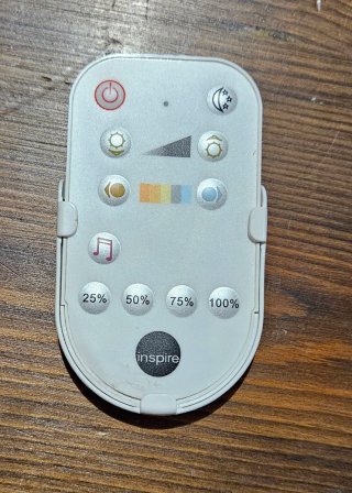 Plafón LED Inspire Bluetooth con Altavoz