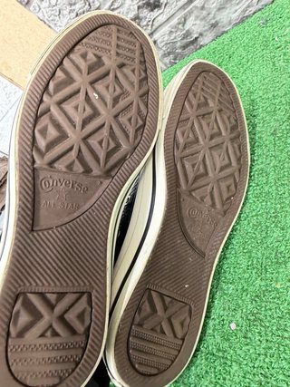 Converse All Star Pelle Nere Tg 37