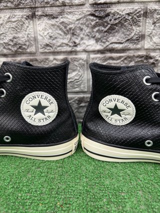 Converse All Star Pelle Nere Tg 37