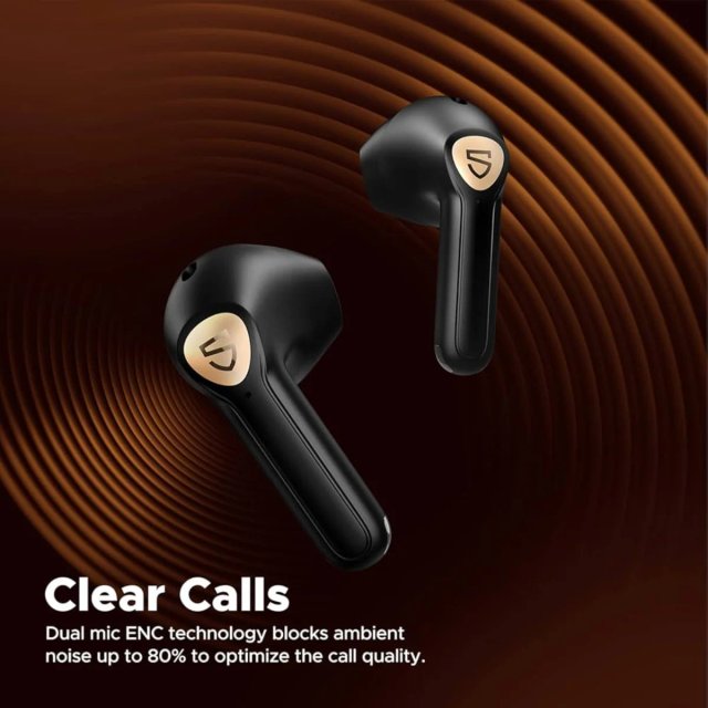 SoundPEATS Air3 Deluxe HS Cuffie Nere