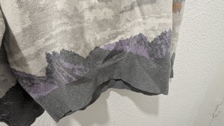 Jersey Levi's Oversize Estampado Gris/Morado Talla