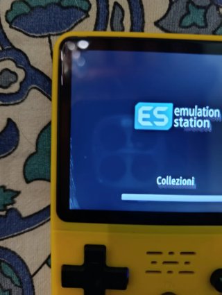 Console retrò R36S Giallo
