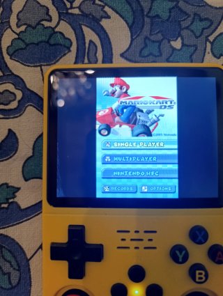 Console retrò R36S Giallo