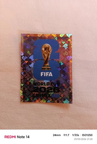 Cromo FIFA World Cup 2026 Panini