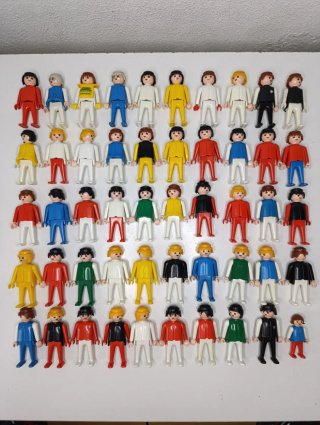 Lote 50 Muñecos Playmobil Famobil