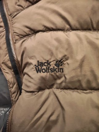 Gilet Jack Wolfskin marrone