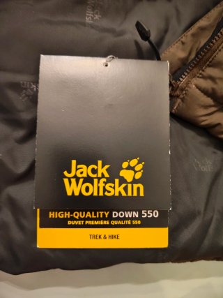 Gilet Jack Wolfskin marrone