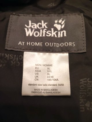 Gilet Jack Wolfskin marrone