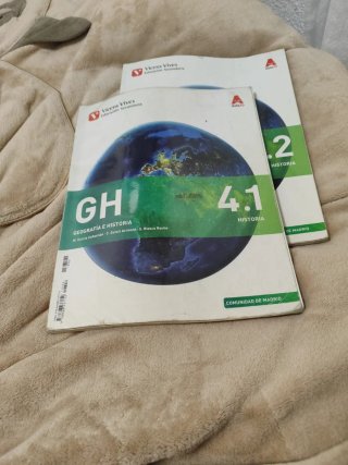2 Libros geografía e Historia 4ESO