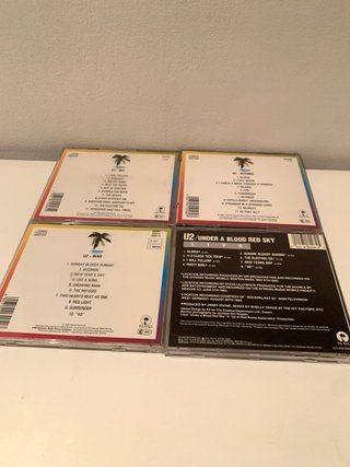 Pack CDs U2